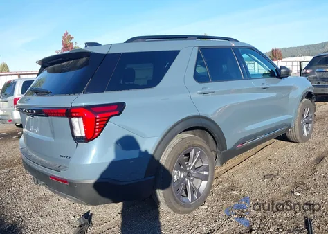 2025 Ford Explorer Active from USA, damaged, VIN 1FMUK8DH0SGC40178